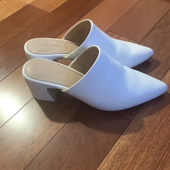 ALDO Pointed-Toe Heeled Mules - Picture 2 of 4